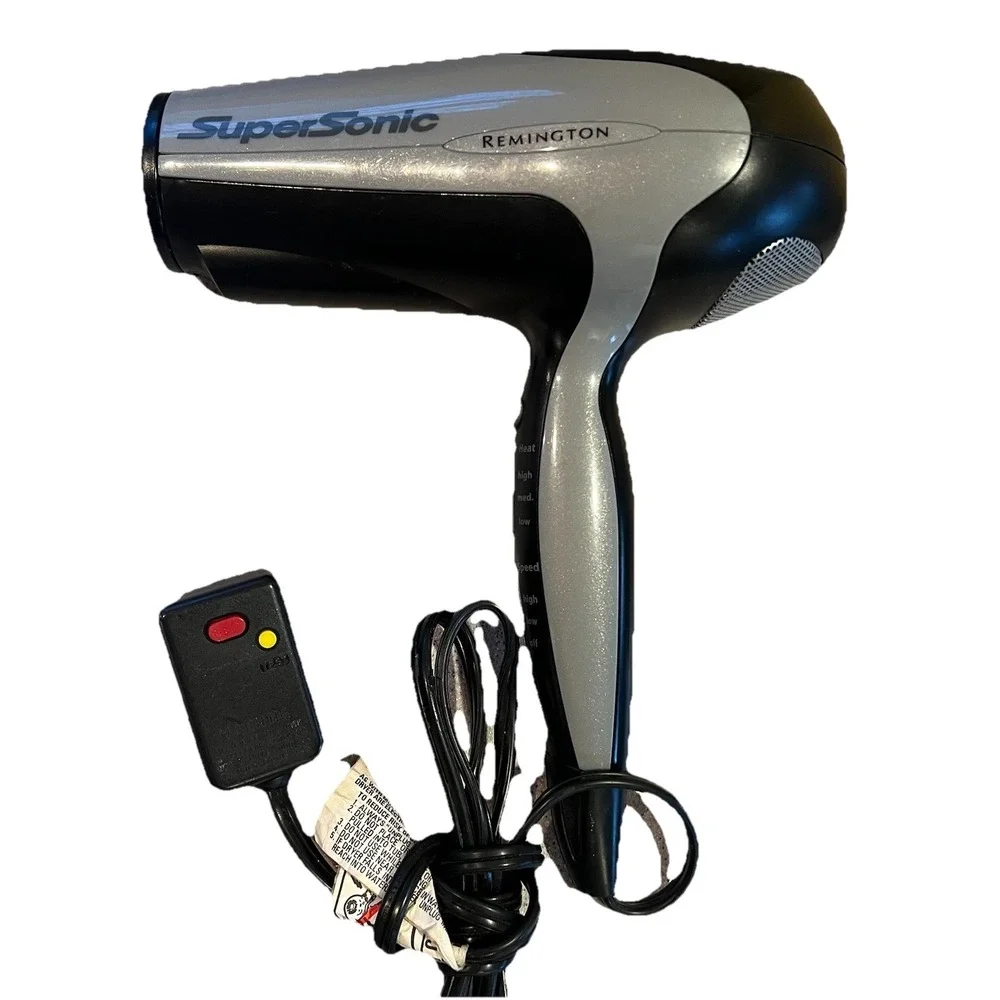 Remington Super Sonic Hair Blow‎ Dryer SSD-500 Ionic Ports 1875 Watt TESTED